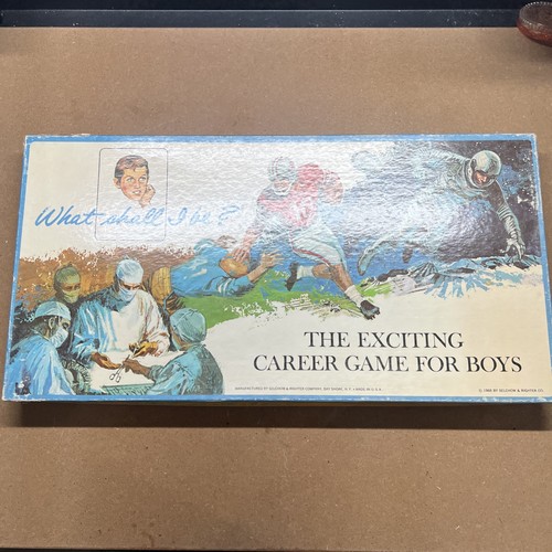 Vintage 1968 board game - board,