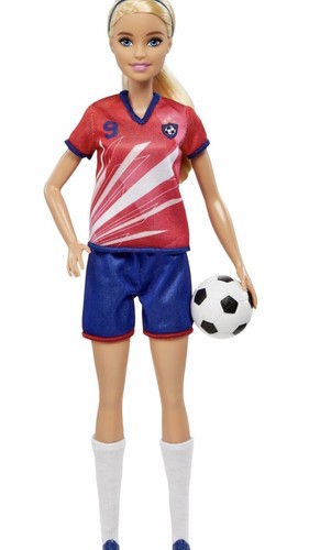 Barbie careers footballer - barbie, doll