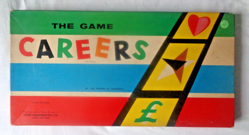 Vintage careers board game - board,