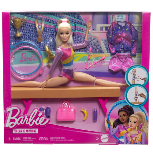 Barbie careers gymnastics doll - barbie,