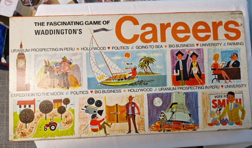 Vintage careers board - vintage, game