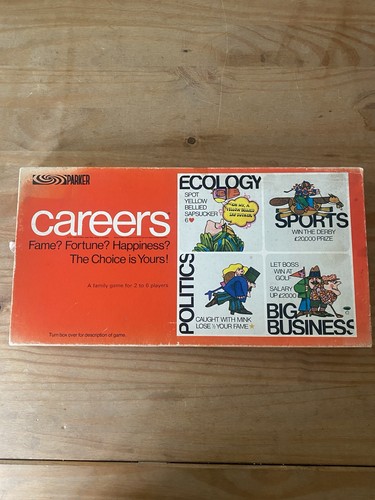 Rare careers board game - game, •