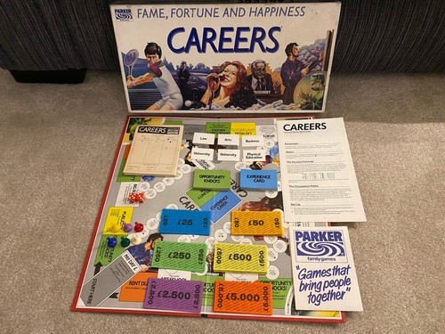 Vintage game careers board - vintage,