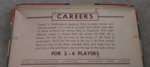 Vintage careers board game - careers,