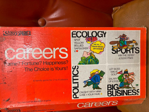 Careers board game parker - careers,