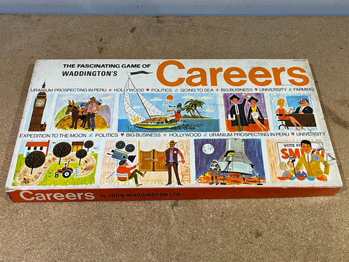 Waddingtons careers board game - waddingtons,